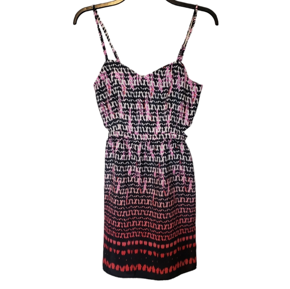 3/$15 American Eagle Abstract Print Cutout Dress Size 2